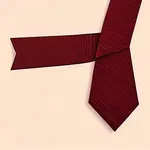 dark red necktie image